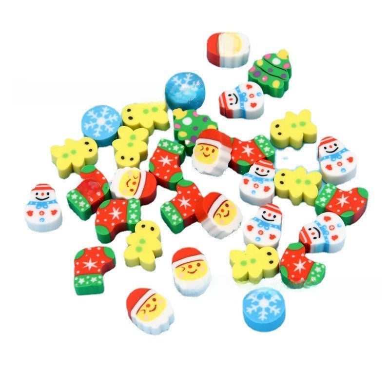 200 Pieces Cute Creative Cartoon Fruit Animal Children's Eraser 1 Piece