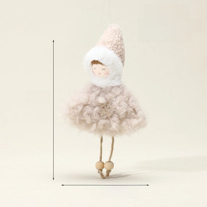 Christmas Angel Cloth Plush Party Hanging Ornaments