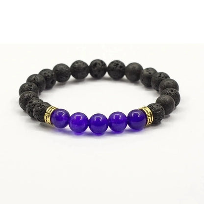 Minimalist Geometric Gem No Inlaid Natural Stone Bracelet In Bulk