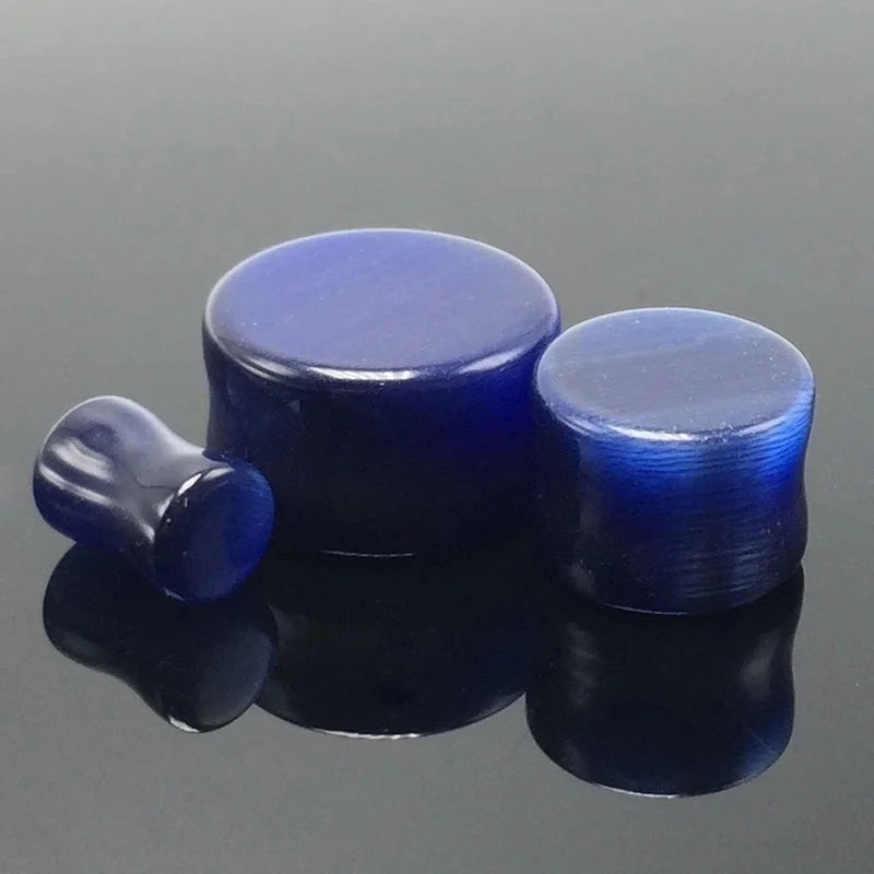 2 Pieces Ear Cartilage Rings & Studs Hip-Hop Exaggerated Punk Solid Color Opal Opal Ear Cartilage Rings & Studs