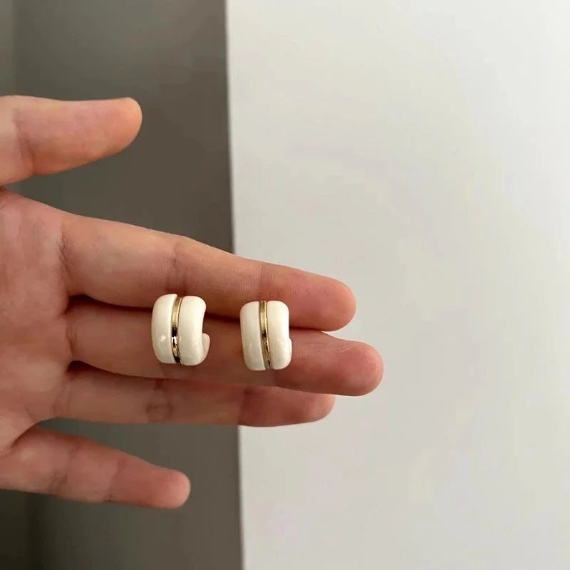 1 Pair Vintage Style Geometric Plating Copper Earrings