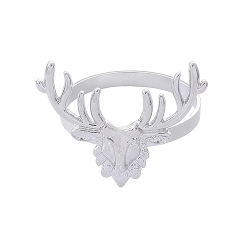 Christmas Casual Vacation Solid Color Alloy Home Daily Napkin Ring