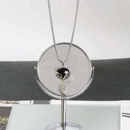 Hip-hop Animal Cartoon Character Alloy Titanium Steel Pendant Necklace In Bulk