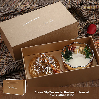 Aromatherapy Candle Gift Box March 8Th Women'S Mother'S Day Gift For Mother And Teacher Practical Niche Advanced Soy Wax