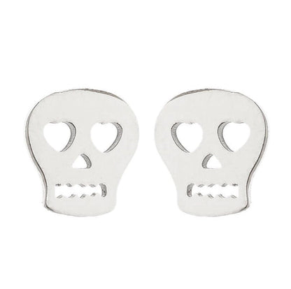 1 Pair Fashion Geometric Plating 304 Stainless Steel 18K Gold Plated Ear Studs