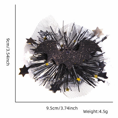 Halloween Gothic Women's Color Block Plastic Hair Clip