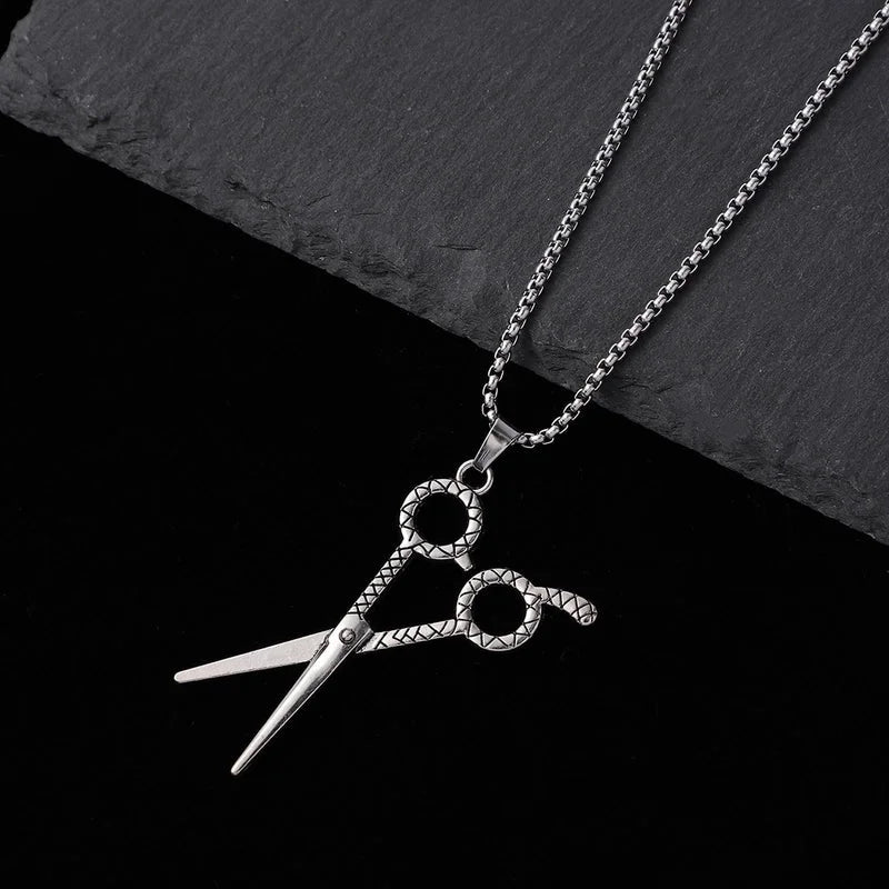 Hip-Hop Animal Skull Stainless Steel Alloy Plating Pendant Necklace