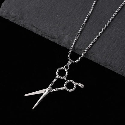 Hip-Hop Animal Skull Stainless Steel Alloy Plating Pendant Necklace