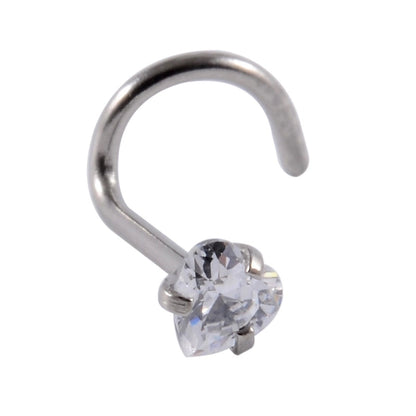 6 Pieces Nose Rings & Studs Casual Tropical Star 304 Stainless Steel Plating Zircon 18K Gold Plated Nose Rings & Studs