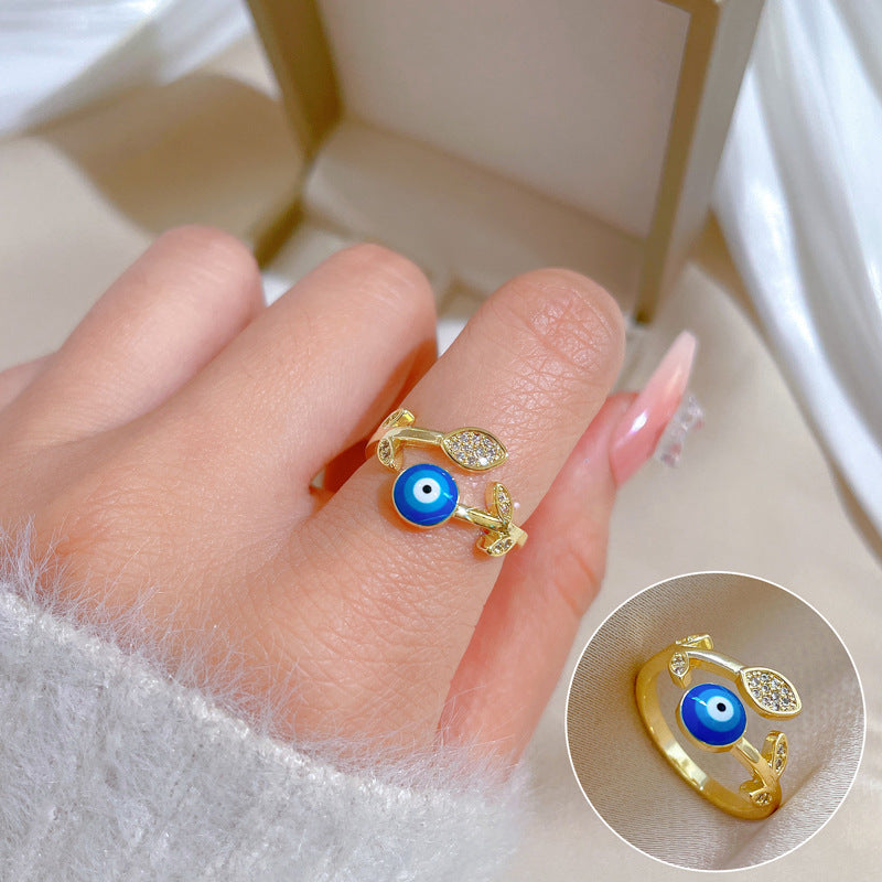 Moderate Luxury Women Crown Brass Rings