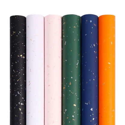 Gold Foil Silver Powder Gift Wrapping Paper Valentine's Day Gift Paper Large Size Roll Paper Christmas Gift Box Paper