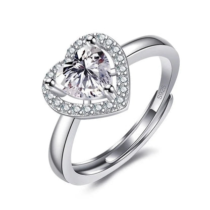 Minimalist Geometric Copper Plating Inlay Artificial Gemstones Rings