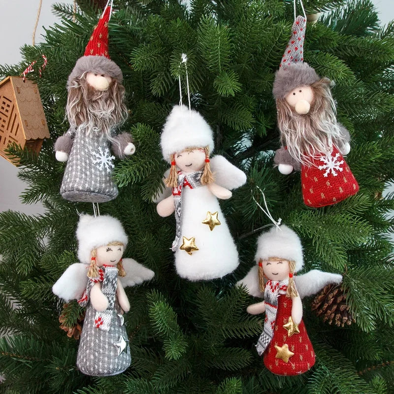 Christmas Cute Angel Foam Holiday Festival Hanging Ornaments Decorations Hanging Ornaments