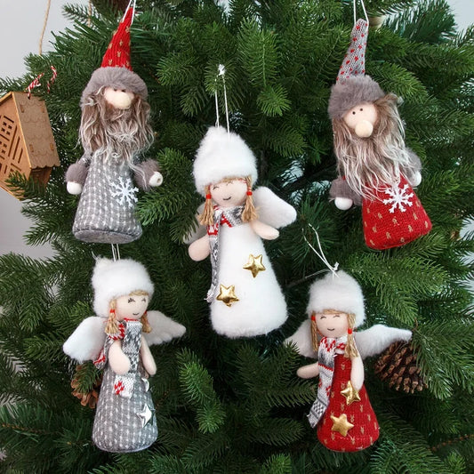 Christmas Cute Angel Foam Holiday Festival Hanging Ornaments Decorations Hanging Ornaments