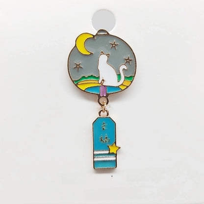 Casual Cute Streetwear Pin Cartoon Character Alloy Enamel Unisex Brooches