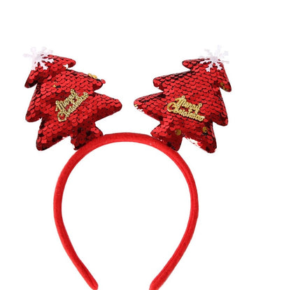 Christmas Casual Christmas Tree Santa Claus Snowman Plastic Party Costume Props Party Accessories