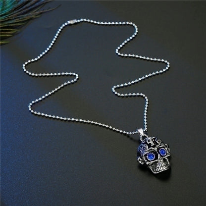 Skull Alloy Halloween Unisex Necklace