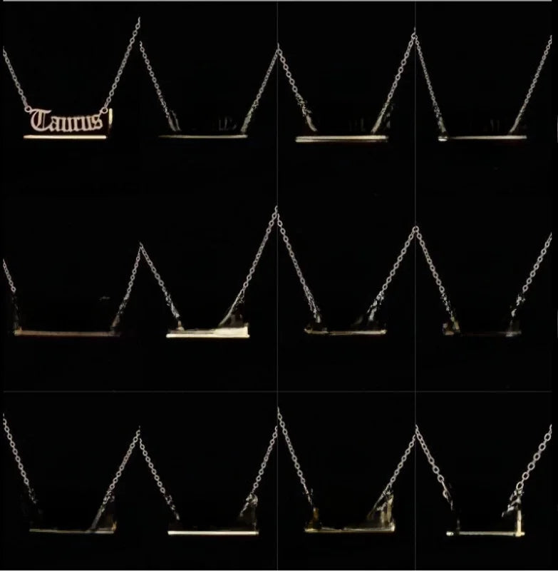 Fashion Constellation 201 Stainless Steel 18K Gold Plated Stainless Steel Necklaces
