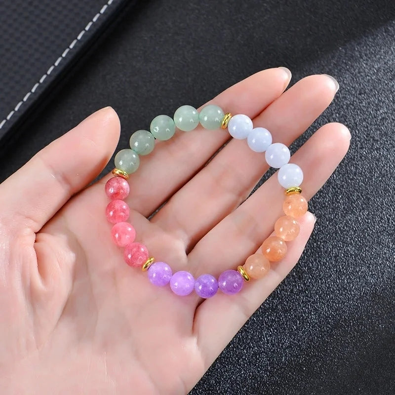 IG Style Geometric Natural Stone Bracelets In Bulk