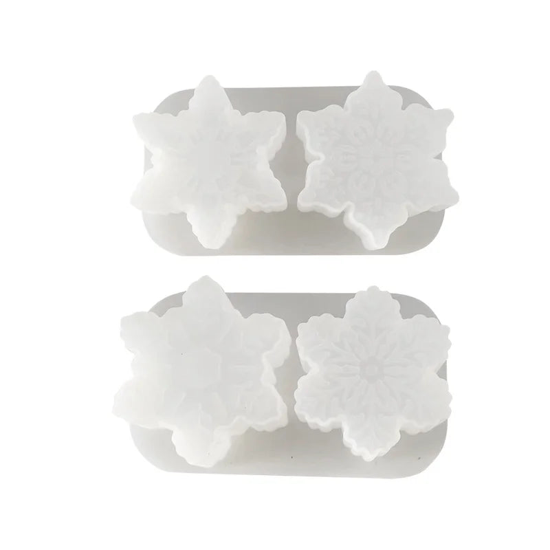 Christmas Cute Pastoral Snowflake Silica Gel