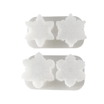 Christmas Cute Pastoral Snowflake Silica Gel