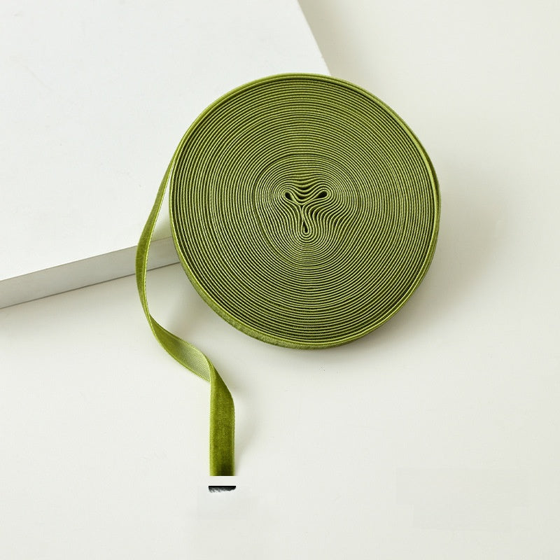 Christmas Velvet Ribbon Gift Wrapping Christmas Diy Bow Tie Christmas Tree Decoration