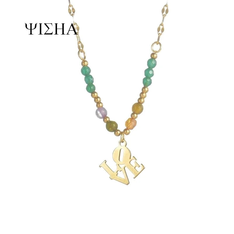 304 Stainless Steel 18K Gold Plated Casual Minimalist Cross Star Zircon Pendant Necklace