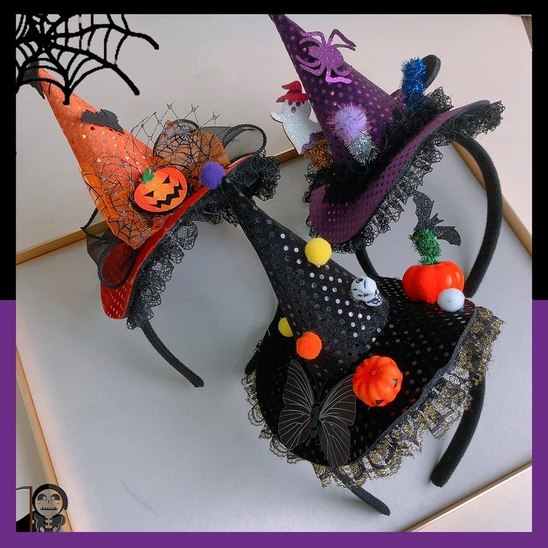 Halloween Cute Funny Pumpkin Witches Knot Skull Fabric Holiday Daily Party