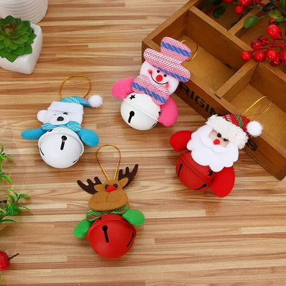 Christmas Casual Bell Snowman Party Hanging Ornaments Decorations Hanging Ornaments
