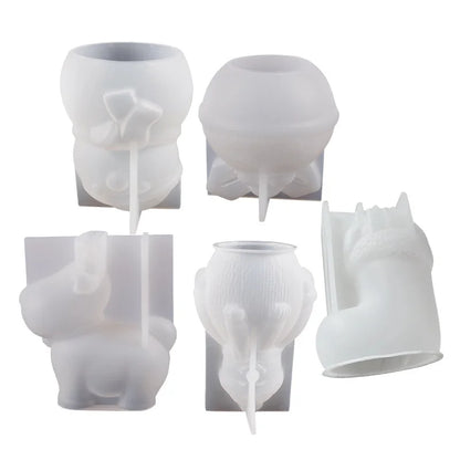 Christmas Cute Christmas Socks Bear Snowman Silica Gel