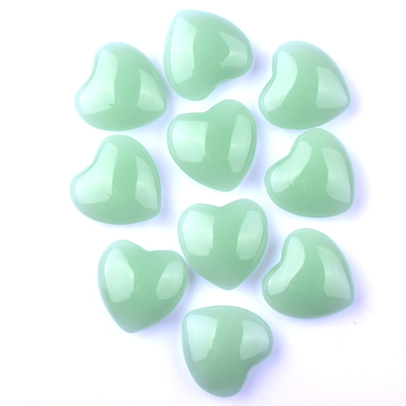 2 Pieces Gemstoen Heart Special Large Favorably 20Mm Pink Crystal Love Amethyst Heart-Shaped Ornaments