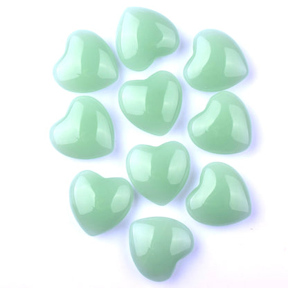 2 Pieces Gemstoen Heart Special Large Favorably 20Mm Pink Crystal Love Amethyst Heart-Shaped Ornaments