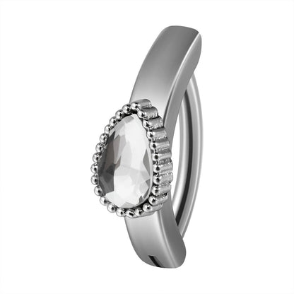 1 Piece Belly Rings Casual Hawaiian Tropical Flower Butterfly 304 Stainless Steel Inlay Zircon