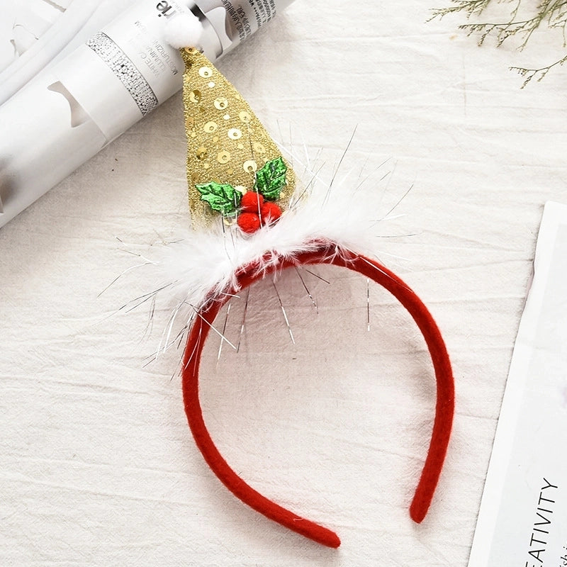 Christmas Cute Santa Claus Antlers Party Costume Props