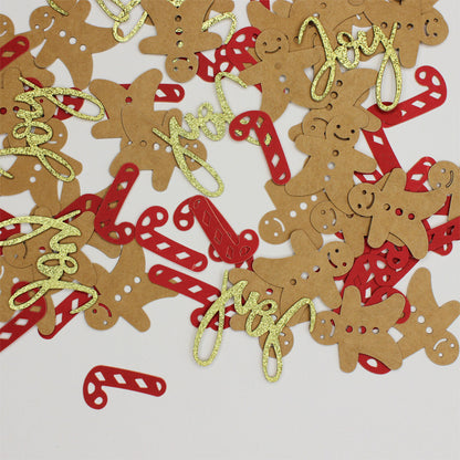 Christmas Table Confetti Reindeer Snowflake Pentagram Sprinkles Christmas Party Supplies Gifts Diy Accessories