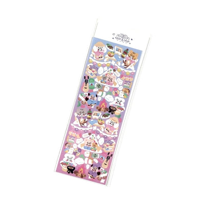 Cute Cartoon Animal Handbook Stickers