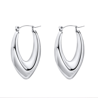 201 Stainless Steel Stainless Steel Earrings