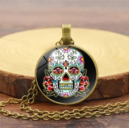 Minimalist Skull Alloy Plating Unisex Pendant Necklace 1 Piece