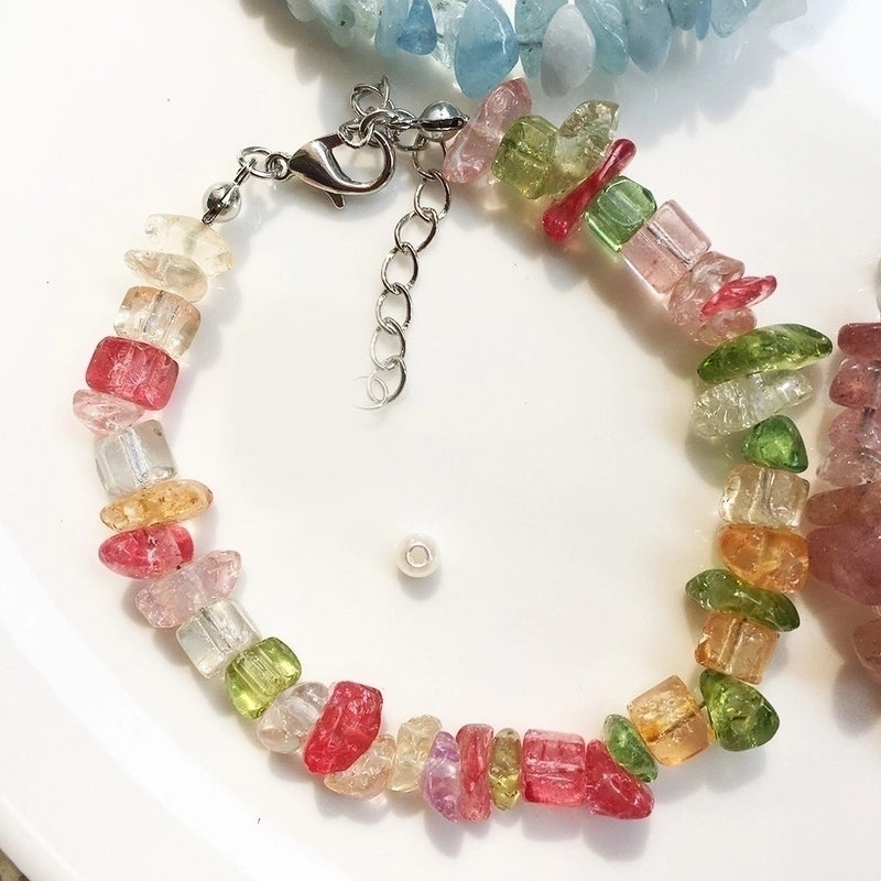 Ethnic Style Geometric Alloy Natural Stone Natural Stone Bracelet In Bulk