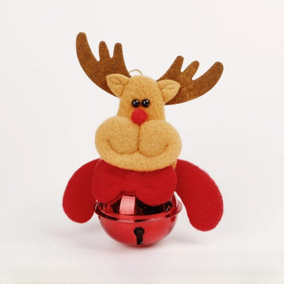 Cross-border Christmas Decorations Christmas Tree Pendant Snowflake Hanging Ball Pine Cone Gift Bag Christmas Old Man Small Drum Butterfly