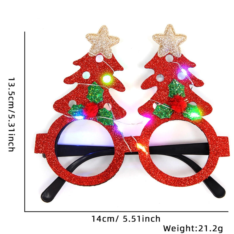 Christmas Cartoon Style Cute Christmas Tree Letter Nonwoven Party Festival Photography Props