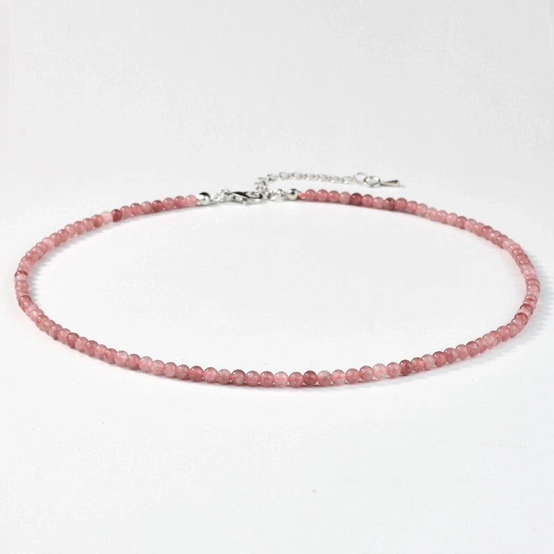 Minimalist Geometric Natural Stone Necklace In Bulk