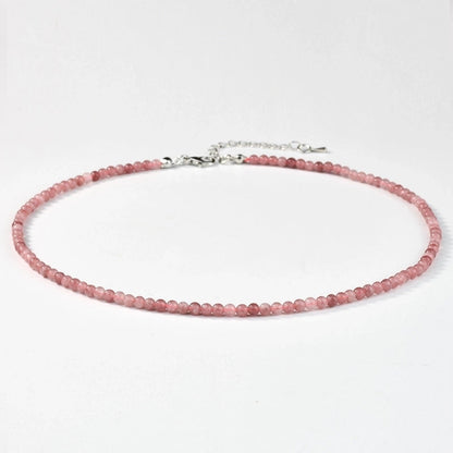 Minimalist Geometric Natural Stone Necklace In Bulk