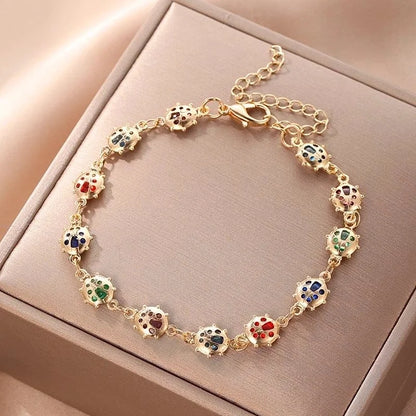 Minimalist Devil's Eye Alloy Copper Hollow Out Bracelets 1 Piece