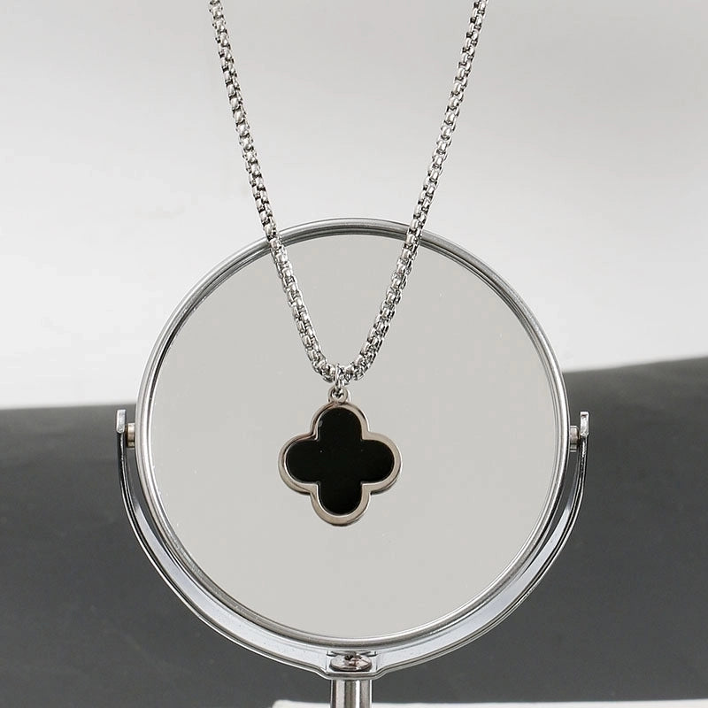 Hip-hop Animal Cartoon Character Alloy Titanium Steel Pendant Necklace In Bulk