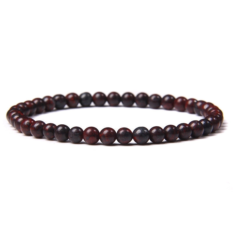 Romantic Classic Style Round Natural Stone Bracelets In Bulk