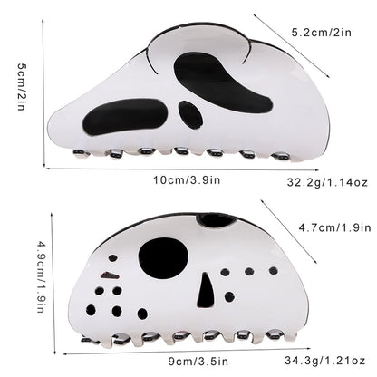 Halloween Cute Funny Women's Clouds Pumpkin Arylic Hair Claws