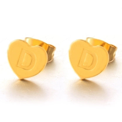 New English 26 Letters Earrings