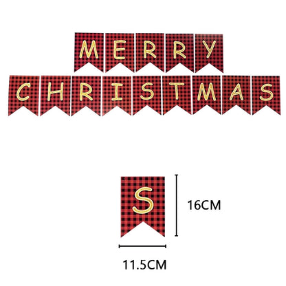 Christmas Cute Classic Animal Party Tableware Tableware