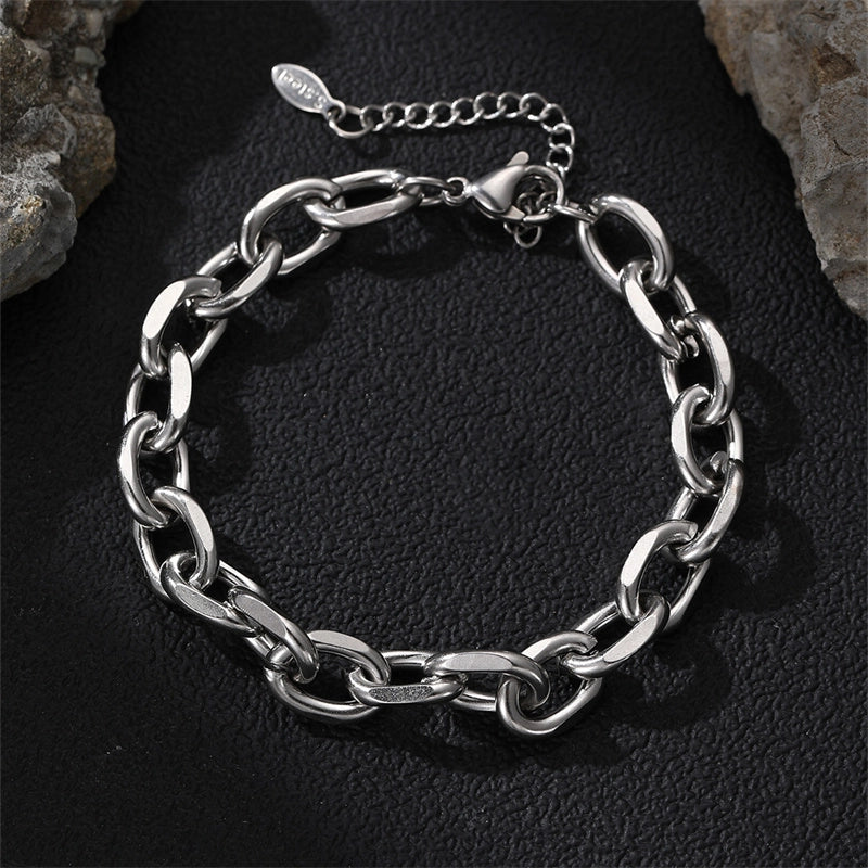 Casual Punk Cool Style Leaf Skull Pu Leather Alloy Halloween Men's Bracelets